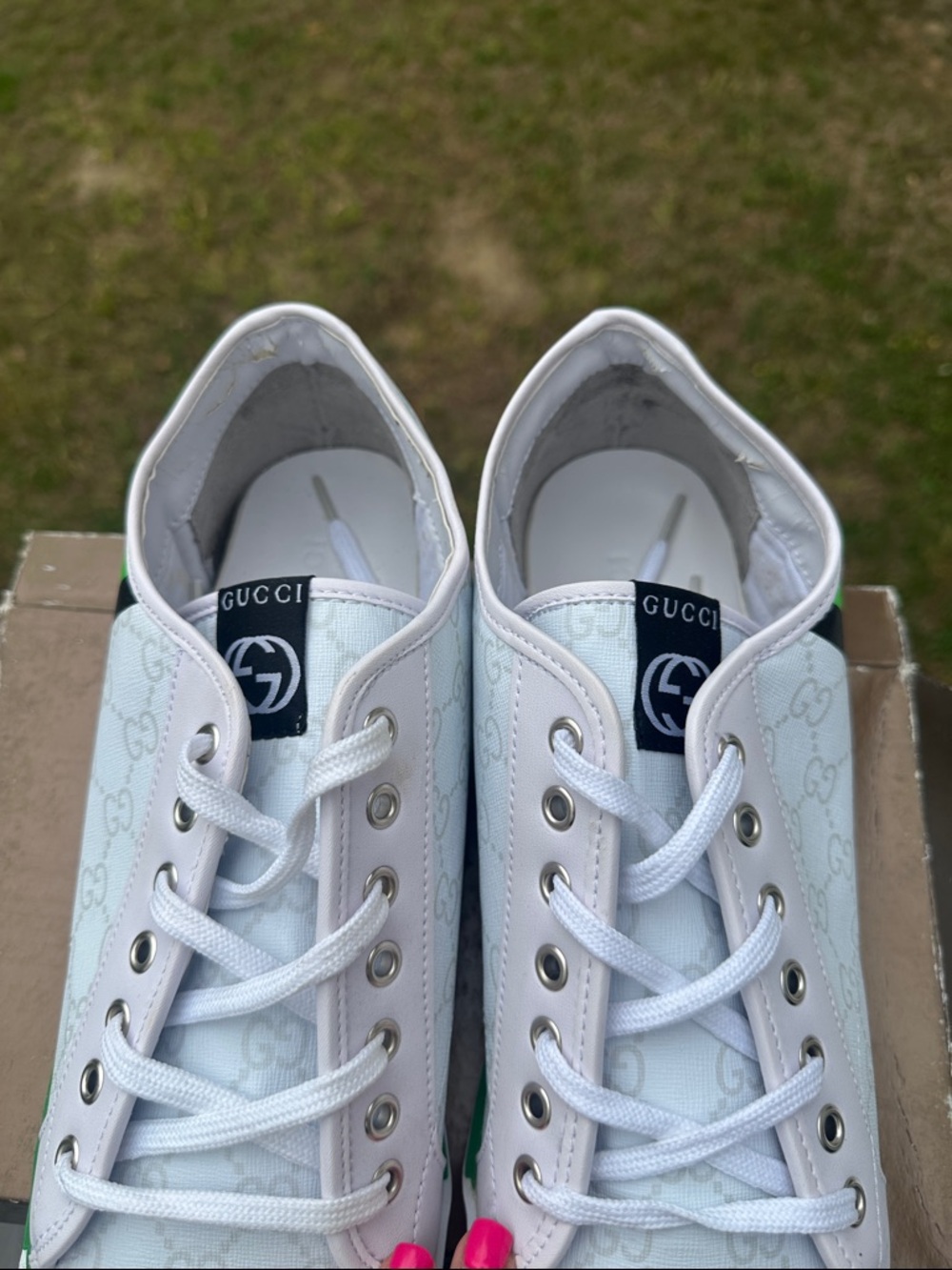 Gucci Monogram Sneakers 191397 - Picture 4 of 16